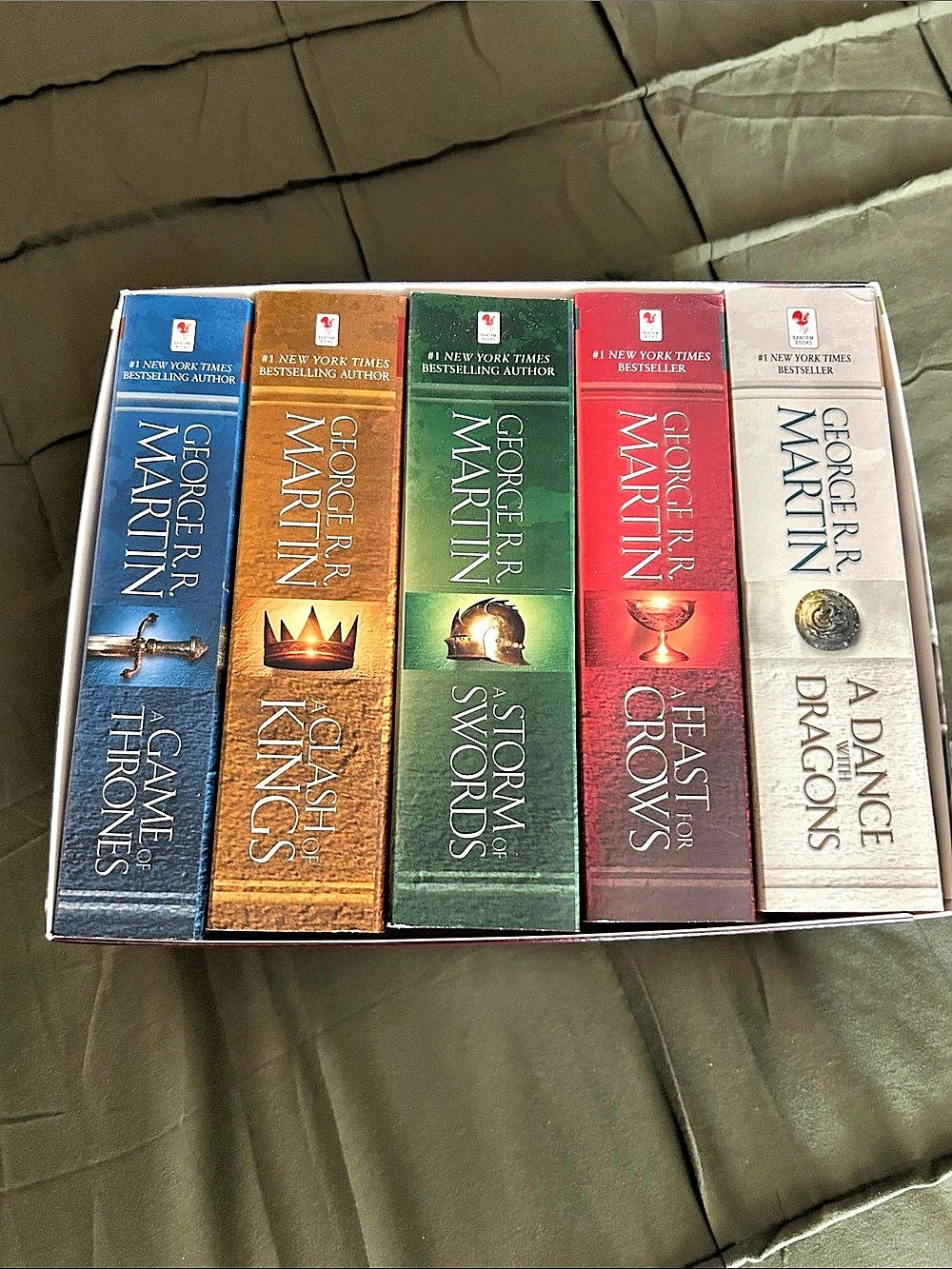 HBO George R.R. Martin A Song of Ice and Fire books boxed set